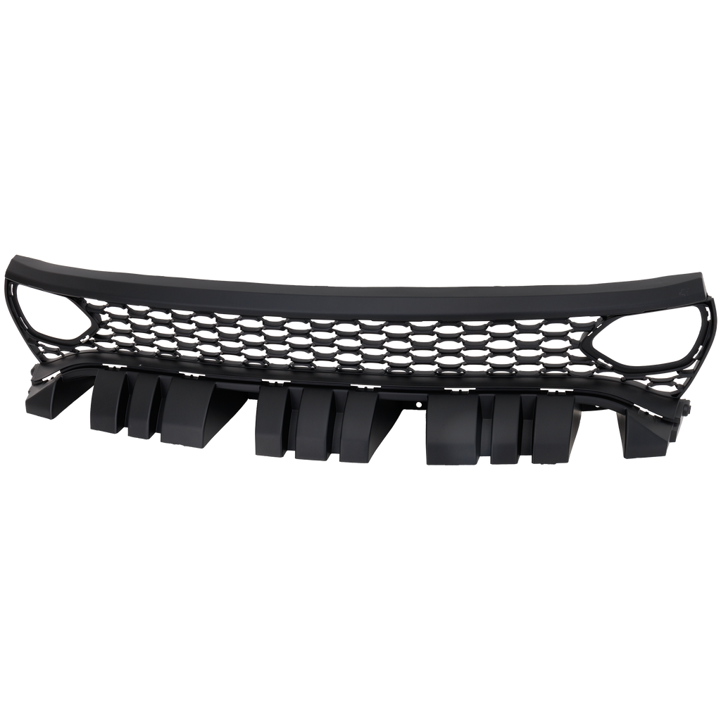 CHARGER 19-22 GRILLE, Black with Chrome Insert, w/ Hood Scoop, w/ Air Ducts