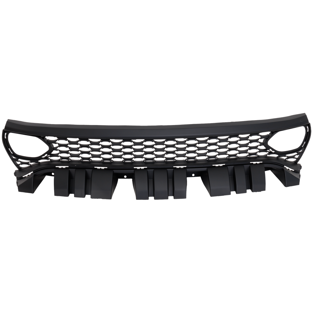 CHARGER 19-22 GRILLE, Black with Chrome Insert, w/ Hood Scoop, w/ Air Ducts