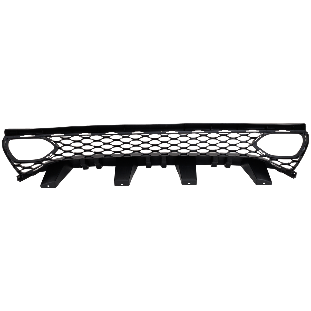 CHARGER 19-22 GRILLE, Black with Chrome Insert, w/ Hood Scoop, w/ Air Ducts