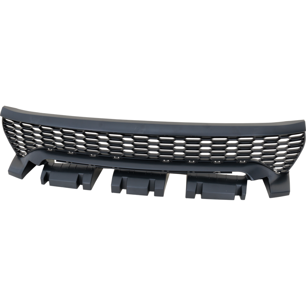 CHARGER 20-22 GRILLE, Textured Black Shell and Insert, w/ Hood Scoop, w/ Wide Body Option, w/o Air Ducts