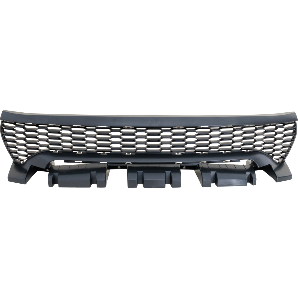 CHARGER 20-22 GRILLE, Textured Black Shell and Insert, w/ Hood Scoop, w/ Wide Body Option, w/o Air Ducts