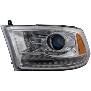 RAM FULL SIZE P/U 16-18 HEAD LAMP LH, Assembly, HID, w/ HID Kit, Projector Type, Chrome Interior, Includes 19-22 Ram 1500 Classic - CAPA