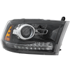 RAM FULL SIZE P/U 16-18 HEAD LAMP RH, Assembly, HID, w/ HID Kit, Projector Type, Black Interior, Includes 19-22 Ram 1500 Classic - CAPA