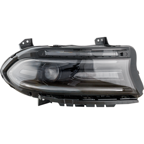 CHARGER 15-18 HEAD LAMP RH, Assembly, HID, w/ HID Kit - CAPA