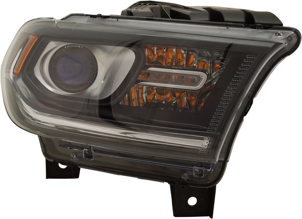 Head Lamp Right Passenger Side For 2016-2020 Dodge Durango Assembly Halogen CAPA Replacement RD10010023Q