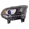 DURANGO 16-20 HEAD LAMP RH, Assembly, Halogen, SXT Model, Black Interior, w/ Daytime Running Light