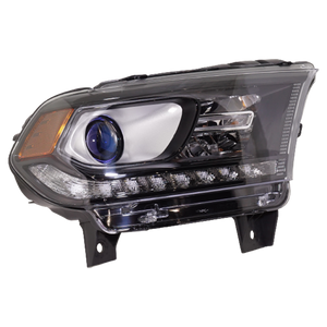 DURANGO 16-20 HEAD LAMP RH, Assembly, Halogen, SXT Model, Black Interior, w/ Daytime Running Light