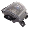 DURANGO 16-20 HEAD LAMP LH, Assembly, Halogen, SXT Model, Black Interior, w/ Daytime Running Light - CAPA