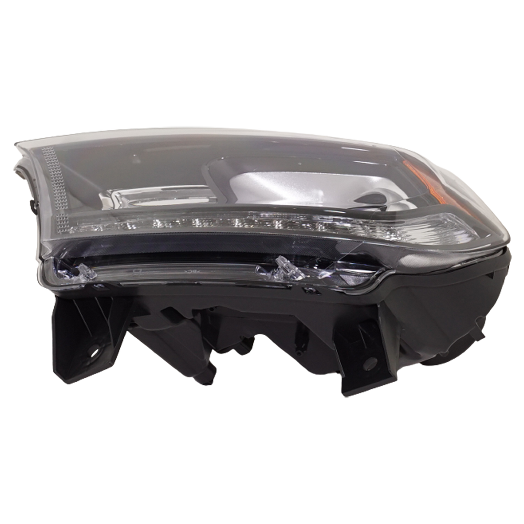 DURANGO 16-20 HEAD LAMP LH, Assembly, Halogen, SXT Model, Black Interior, w/ Daytime Running Light