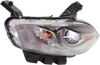 DART 13-16 HEAD LAMP LH, Assembly, HID, w/ HID Kit, Chrome Interior