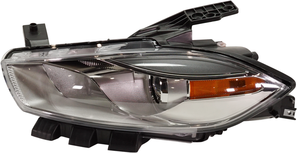 DART 13-16 HEAD LAMP LH, Assembly, HID, w/ HID Kit, Chrome Interior