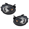 NEON 03-05 HEAD LAMP RH AND LH, Assembly, Halogen, Blackl Bezel, New Body Style, 2-Piece