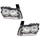 CHARGER 07-10 HEAD LAMP RH AND LH, Lens and Housing, Halogen, Clear Lens, From 11-8-06, 2-Piece