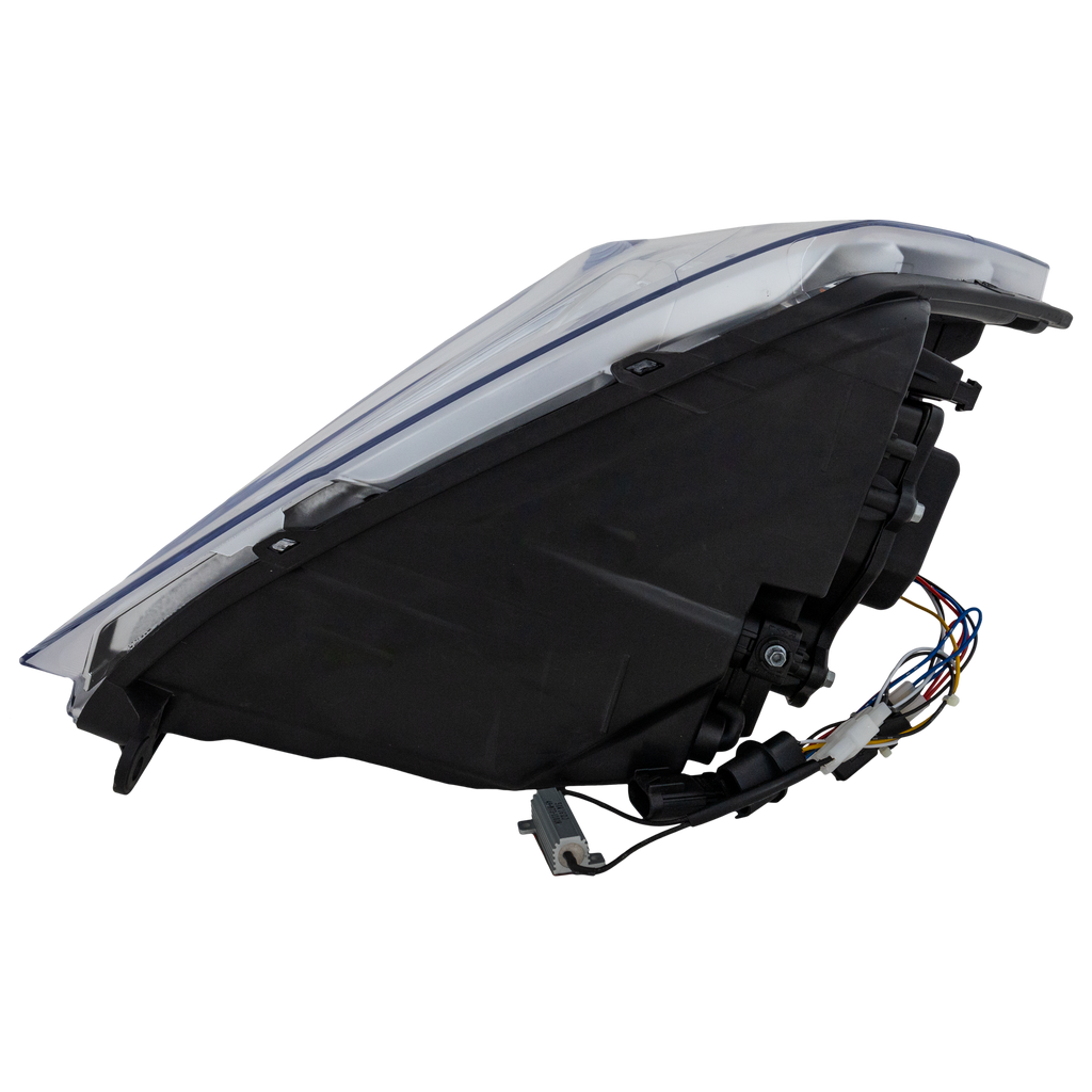 RAM FULL SIZE P/U 09-12 PROJECTOR HEAD LAMP RH AND LH, Assembly, Halogen, Chrome Interior, w/ Quad Lamps, Code LME