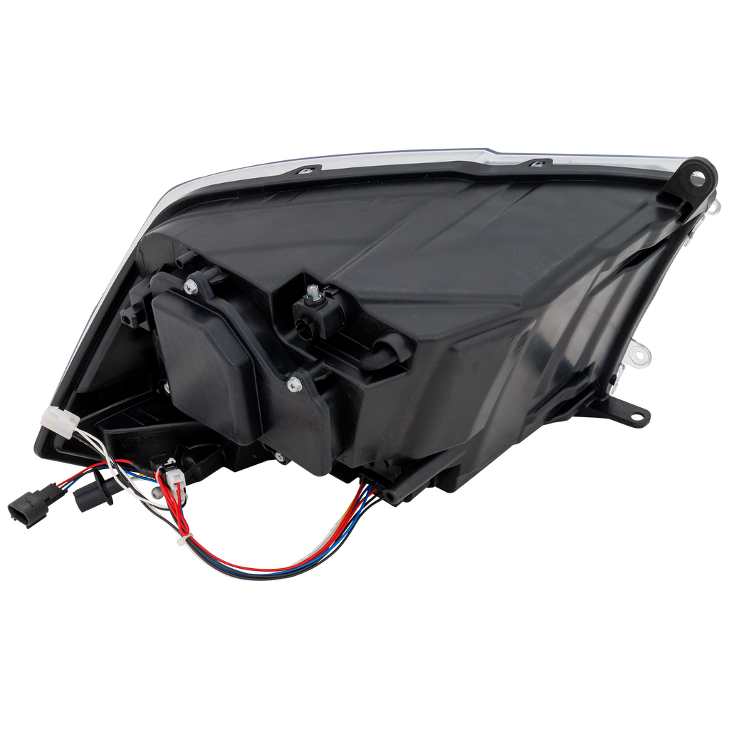 RAM FULL SIZE P/U 09-12 PROJECTOR HEAD LAMP RH AND LH, Assembly, Halogen, Chrome Interior, w/o Quad Lamps, Code LMA
