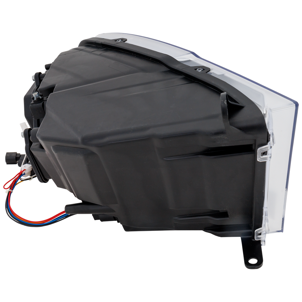 RAM FULL SIZE P/U 09-12 PROJECTOR HEAD LAMP RH AND LH, Assembly, Halogen, Chrome Interior, w/o Quad Lamps, Code LMA