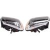 MAGNUM 05-07 HEAD LAMP RH AND LH, Assembly, Black, Halogen, w/o LED, Projector Type, 2-Piece