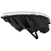 DURANGO 16-20 HEAD LAMP RH, Assembly, Halogen, Chrome Interior, w/ Daytime Running Light - CAPA