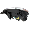 DURANGO 16-20 HEAD LAMP LH, Assembly, Halogen, Chrome Interior, w/ Daytime Running Light - CAPA