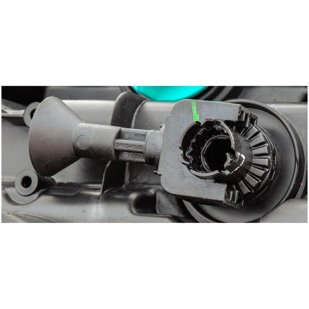 DURANGO 16-20 HEAD LAMP LH, Assembly, Halogen, Chrome Interior, w/ Daytime Running Light - CAPA