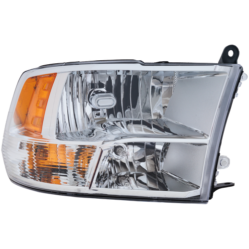 RAM FULL SIZE P/U 09-12 HEAD LAMP RH, Assembly, Halogen, w/ Quad Lamps - CAPA