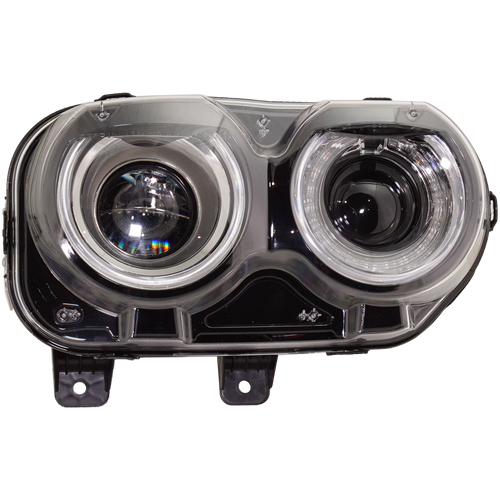 CHALLENGER 15-22 HEAD LAMP RH, Assembly, HID, w/ HID Kit, w/o Air Ducts - CAPA