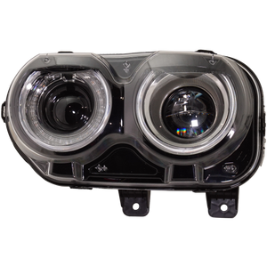 CHALLENGER 15-22 HEAD LAMP LH, Assembly, HID, w/ HID Kit, w/o Air Ducts - CAPA