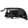 DAKOTA 97-04/DURANGO 98-03 HEAD LAMP RH AND LH, Assembly, Chrome Interior, Diamond Design, 2-Piece