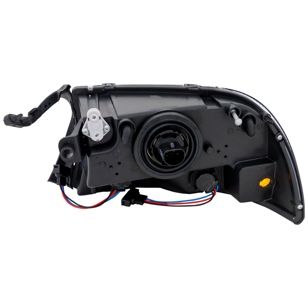 DAKOTA 97-04/DURANGO 98-03 HEAD LAMP RH AND LH, Assembly, Chrome Interior, Diamond Design, 2-Piece