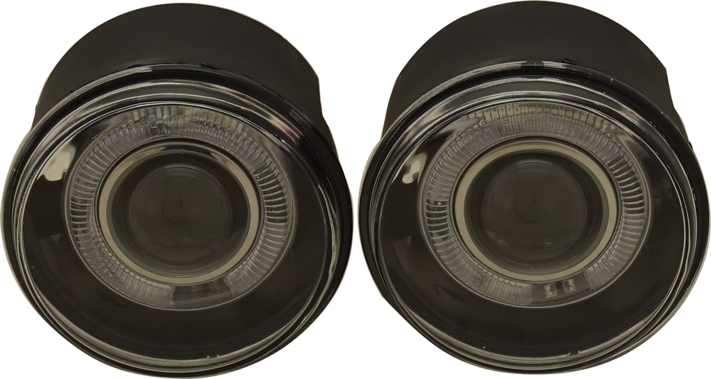 GRAND CHEROKEE 04-10 FRONT FOG LAMP RH AND LH, Assembly, Halo Projector Type, Clear Lens