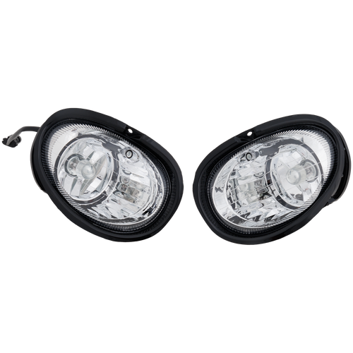 INTREPID 98-04 FOG LAMP RH AND LH, Assembly, Halogen, Clear Lens