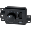 DAKOTA 05-10 /RAM FULL SIZE PICKUP 06-09 HEAD LAMP SWITCH, 3 Switch Positions, w/o Fog Lights, Auto Headlights