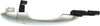 DART 13-16 FRONT EXTERIOR DOOR HANDLE RH, Chrome, w/o Key Hole, w/ Key Less System