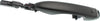 DART/CHEROKEE 13-18 FRONT EXTERIOR DOOR HANDLE RH, Prmd Black, w/ Key Hole, w/ Keyless System