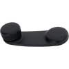 CALIBER 10-12/COMPASS 09-10/PATRIOT 09-17 FRONT WINDOW HANDLE, RH=LH, Black, (=REAR), (Neon/SX 2.0L)