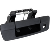 RAM 1500 09-12 TAILGATE HANDLE, Black, Locking, w/o Camera Hole