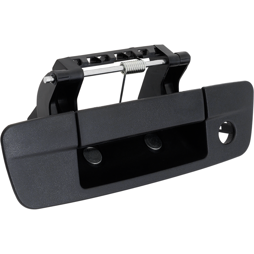 RAM 1500 09-12 TAILGATE HANDLE, Black, Locking, w/o Camera Hole