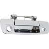 RAM 09-12 TAILGATE HANDLE, Chrome, Metal, w/ Camera Hole, w/ Keyhole