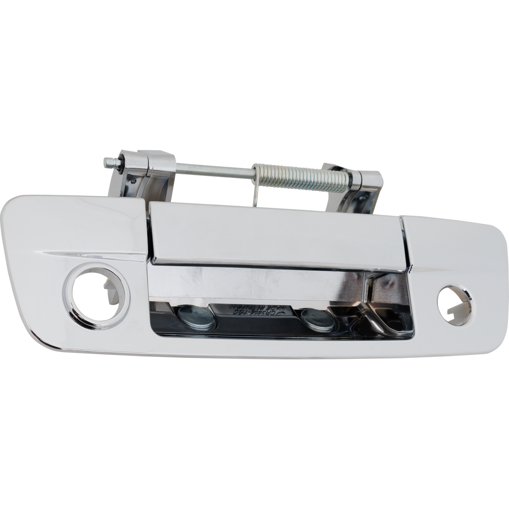 RAM 09-12 TAILGATE HANDLE, Chrome, Metal, w/ Camera Hole, w/ Keyhole