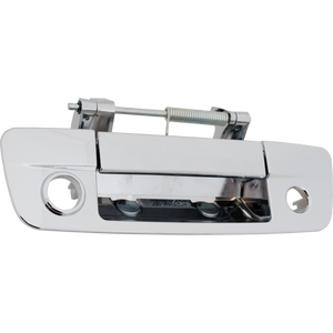 RAM 09-12 TAILGATE HANDLE, Chrome, Metal, w/ Camera Hole, w/ Keyhole