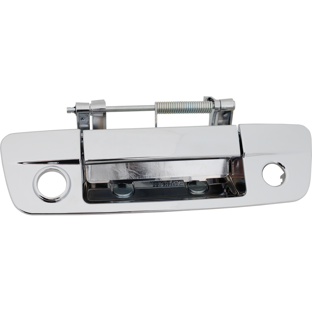 RAM 09-12 TAILGATE HANDLE, Chrome, Metal, w/ Camera Hole, w/ Keyhole