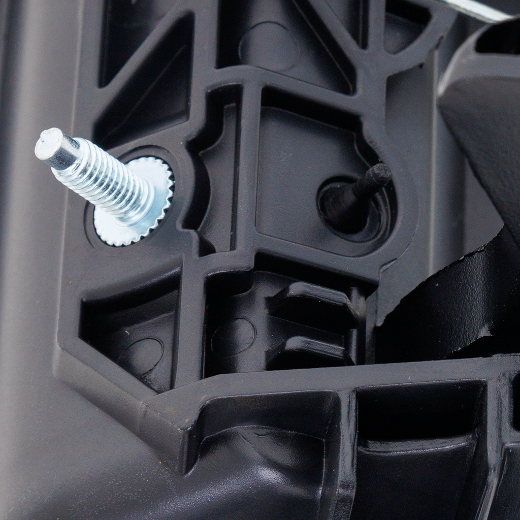 RAM 09-12 TAILGATE HANDLE, Locking, Primed, w/ Camera Hole, w/ Keyhole