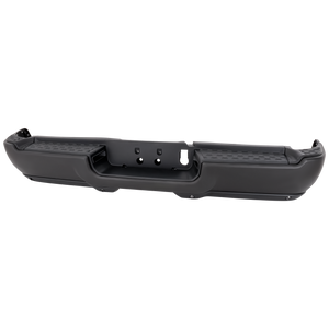 RAM 2500/3500 19-22 STEP BUMPER, FACE BAR ONLY, w/o Pad and Pad Provision, w/o Mounting Bracket, Assembly, Black, w/ Park Assist Sensor Holes, w/o Fog Light Holes, Single Rear Wheels