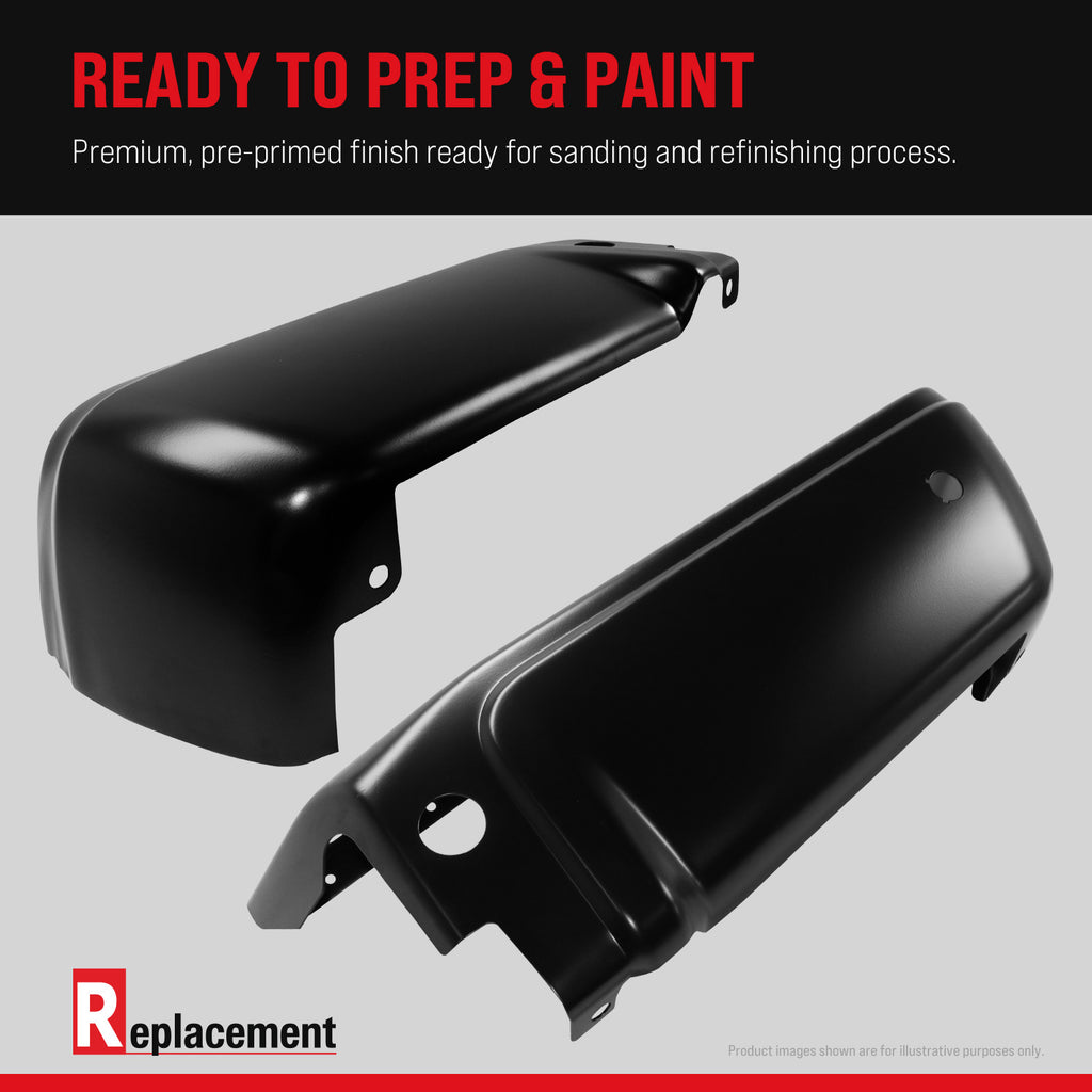 RAM 2500/3500 19-22 STEP BUMPER, FACE BAR ONLY, w/o Pad and Pad Provision, w/o Mounting Bracket, Assembly, Black, w/ Park Assist Sensor Holes, w/o Fog Light Holes, Single Rear Wheels