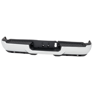 RAM 2500/3500 19-22 STEP BUMPER, FACE BAR ONLY, w/o Pad and Pad Provision, w/o Mounting Bracket, Assembly, Chrome, w/o Park Assist Sensor Holes, w/ Fog Light Holes