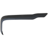 RAM 2500/3500 19-22 REAR LOWER VALANCE LH, Air Deflector, Textured Black, w/o Park Assist Sensor Holes