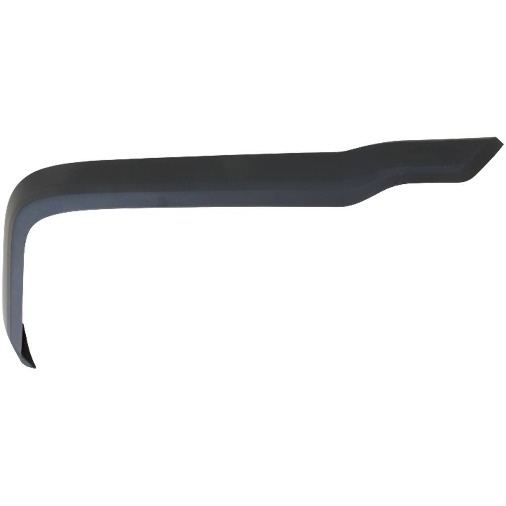 RAM 2500/3500 19-22 REAR LOWER VALANCE LH, Air Deflector, Textured Black, w/o Park Assist Sensor Holes