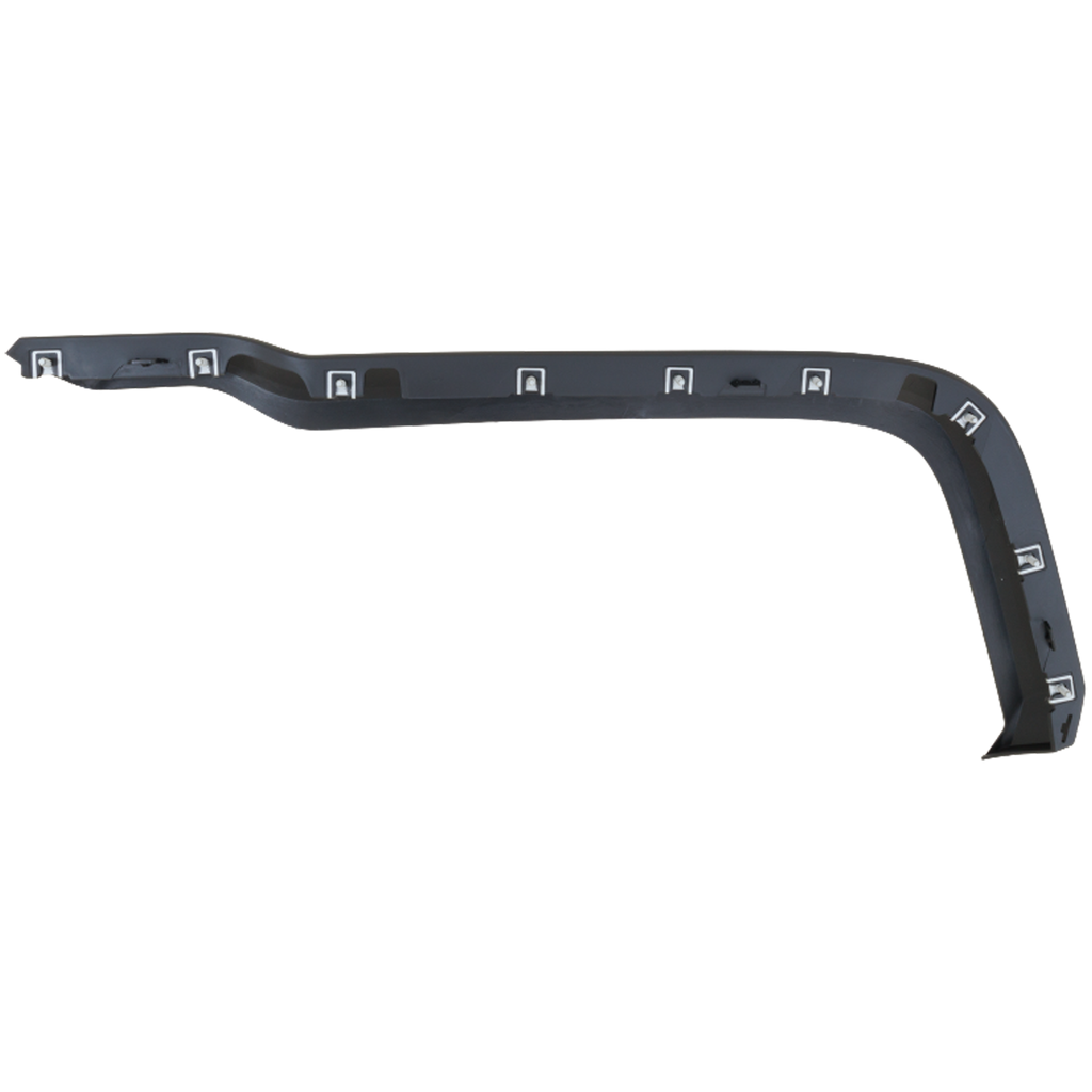 RAM 2500/3500 19-22 REAR LOWER VALANCE LH, Air Deflector, Textured Black, w/o Park Assist Sensor Holes