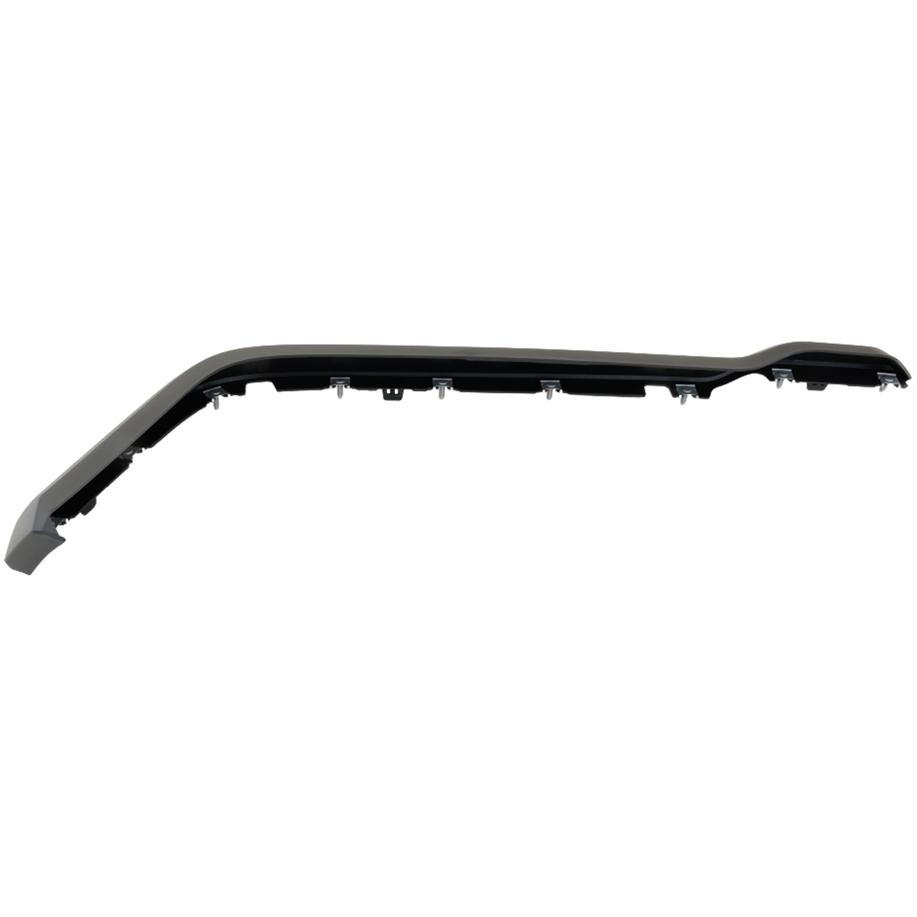 RAM 2500/3500 19-22 REAR LOWER VALANCE LH, Air Deflector, Textured Black, w/o Park Assist Sensor Holes