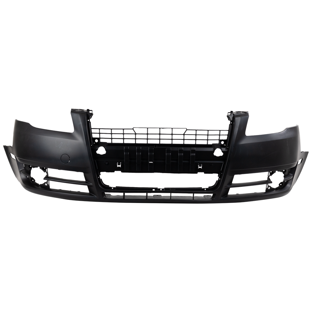 A4/A4 QUATTRO 05-09 FRONT BUMPER COVER, Primed, w/o Sport Pkg, w/o Headlight Washer Holes - CAPA